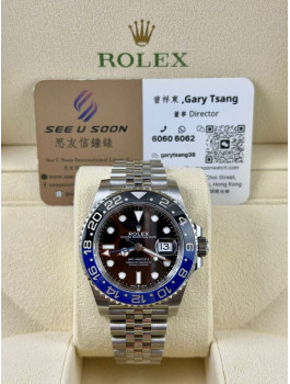 二手 ▶️ Rolex 勞力士 GMT-MASTER II ◀️ 126710BLNR 2024年錶 (40mm) 